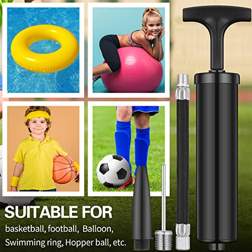 Reginary 10 Pcs Ball Pump for Sports Balls Pump with Needle and Extension Hose Bulk for Basketball Football Soccer Volleyball