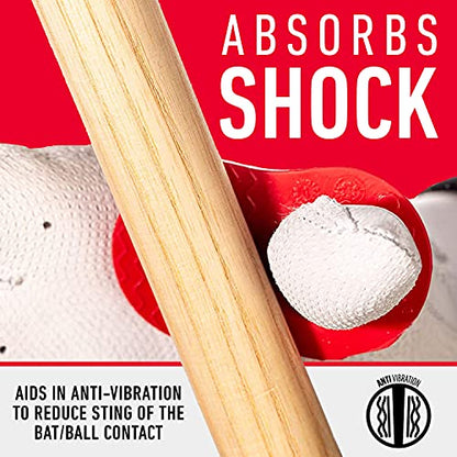 Franklin Sports Baseball Bat Swing Trainer - Gator Grip Grip Trainer - color: Red