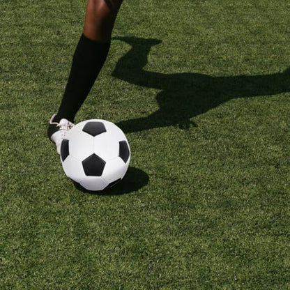 Housoutil Training Soccer Ball Size 5 Pu Machine Sewn Sturdy Football for Boys Youth Soccer Practice Outdoor Indoor