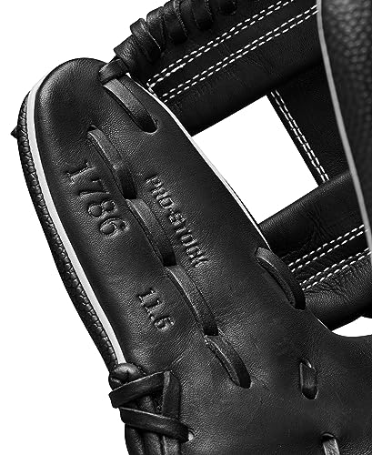 Wilson A2000 - color: Black/White/Yellow, size: 11.5"