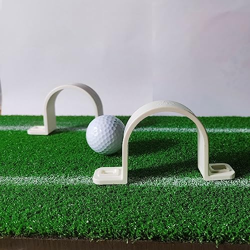 Golf Putting Gates Indoor Alignment Practice Golf Training Accessories 2Pieces One Pack