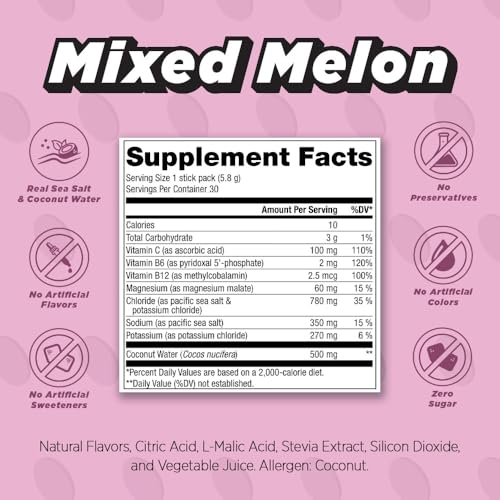 Pickleball Electrolyte Variety Pack | No Sugar, Non-GMO | 12 Drink Sticks