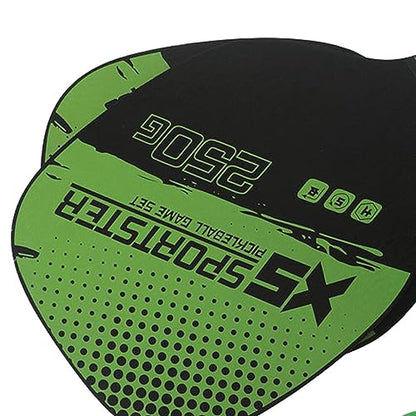 Pickleball Paddles Set of 2 Paddle for Pickleball and Ball Set Beginners Pros