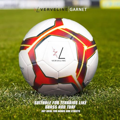 Football Ball Size 5 Soccer Ball – Training Balls Football Ball for Intense Play and Practice Indoor and Outdoor TPU Practice Soccer Ball from