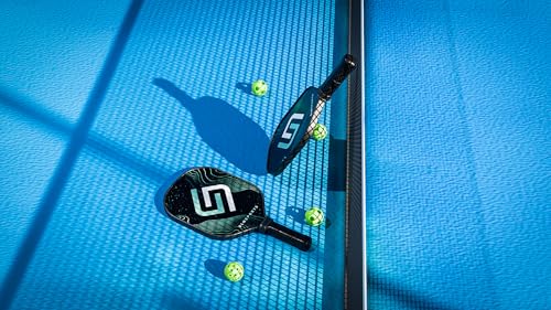 Pickleball Paddles | USAPA Approved Carbon Fiber Paddles/Fiberglass Pickleball Rackets Set of 2 | Carrying Case, 4 Balls | Pickleball Raquets for Kids and Adults - style: Fiberglass Set of 2