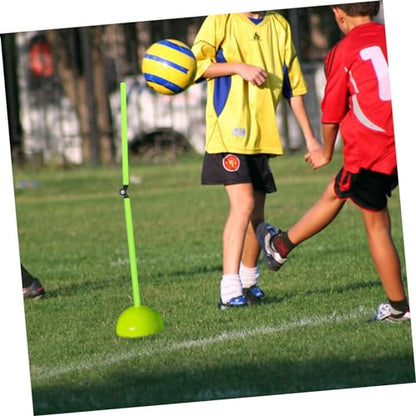UPKOCH 2Pcs Folding Soccer Training Poles Reusable Agility Rods for Outdoor Basketball and Football Drills Durable and Design for Speed Development