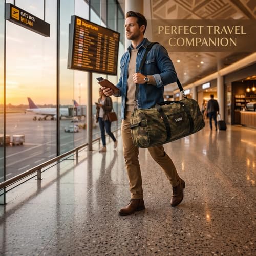 Heavy Duty Cargo Duffel Large Sport Gear Drum Set Equipment Hardware Travel Bag Rooftop Rack Bag - color: Camouflage, size: 36" x 17" x 17"