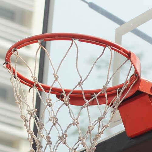 KESYOO Basketball Net Replacement Wire: Plastic-Coated Steel Cable for Outdoor Rim - Hoop String Cord with Aluminum Buckle 70.86 Inch