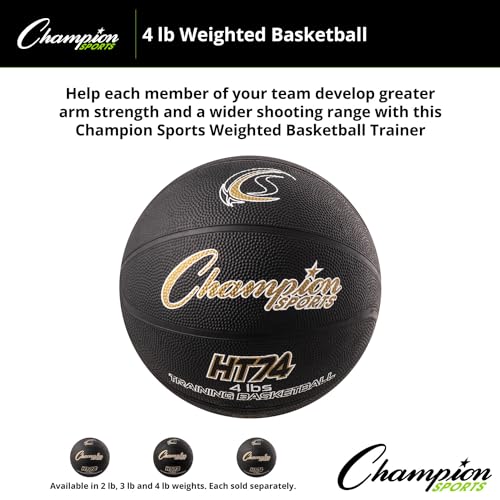 Champion Sports Weighted Basketball Trainer - size: 4-Pound