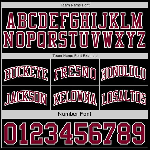 Custom Reversible Basketball Jerseys Men Youth, Personalized Sports Shirts Team Uniforms Printed Name Logo Number - color: Deep Red and Black