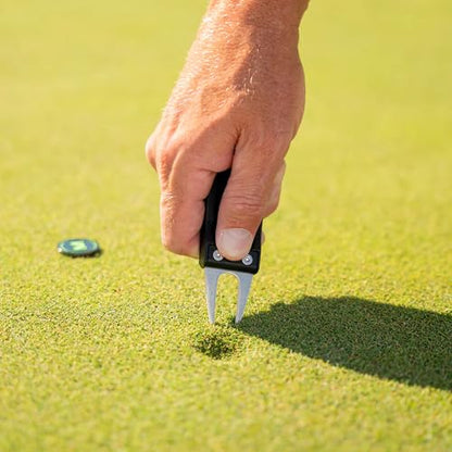 Method Golf MagStack Accessory Pro Pack –Golf Ball & Tee Holder, Glove & Scorecard Clip Plus 5-in-1 Divot Repair Tool – Premium Accessories for Golf Carts, Push Carts & Bags