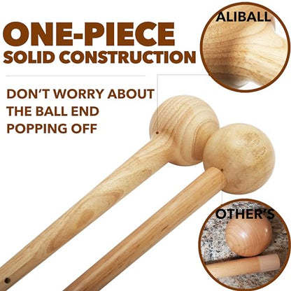 AliBall AliBall Professional Baseball/Softball Glove Break-in Conditioning Kit - 5 Piece Set with Solid Construction Mallet, Universal Fit for Adult & Youth