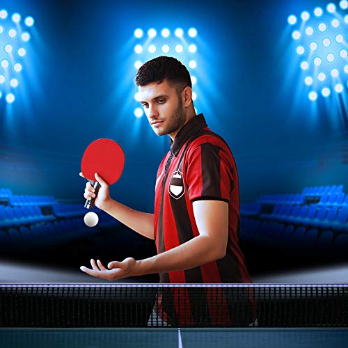 Apex Carbon Ping Pong Paddles | Professional Table Tennis Paddles with Carbon Fiber, Premium Rubber & Protective Carry Case to Elevate Your Play