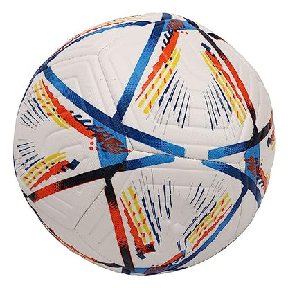 aqxreight Football Training Balls with Bright Colors Competitive Sports for Players of All Ages Ideal for Training and Fun
