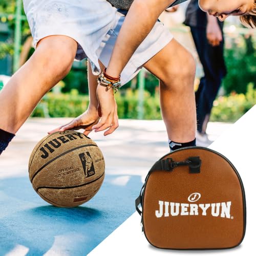 Soccer Backpack, Soccer Bag Sport Equipment Bags Fit Basketball Volleyball Football - color: brown
