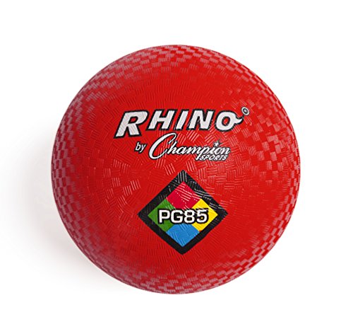 Champion Sports Playground Ball – Durable High-Bounce Ball, Sizes 5", 6", 7", 10", 13" & 16" for Gym, Recess & Play - style: 10 Inch