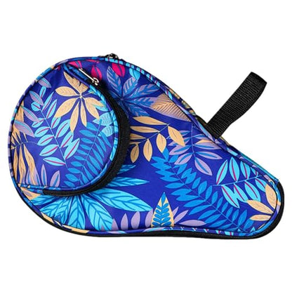 Table Tennis Bag - Colorful Table Tennis Racket Case, Durablee Table Tennis Paddle Case | Elastic Sports Containers Bag, Tennis Racket Storage Bag with Thick Layers for Friends, Teenagers, Families