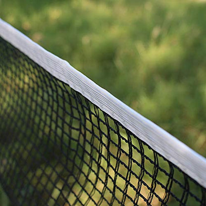 lasenersm 1 Piece Table Tennis Replacement Net Table Tennis Net PingPong Net, 70.8 Inch, Black
