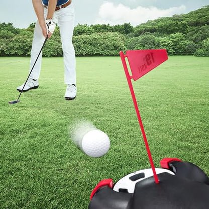 Golf Automatic Putting Ball Return Cup ，Putting Practice Automatic Putting Machine，Golf Cup Training Aid, Putting Returner for Indoor Outdoor Office Practic Golf Training Aids
