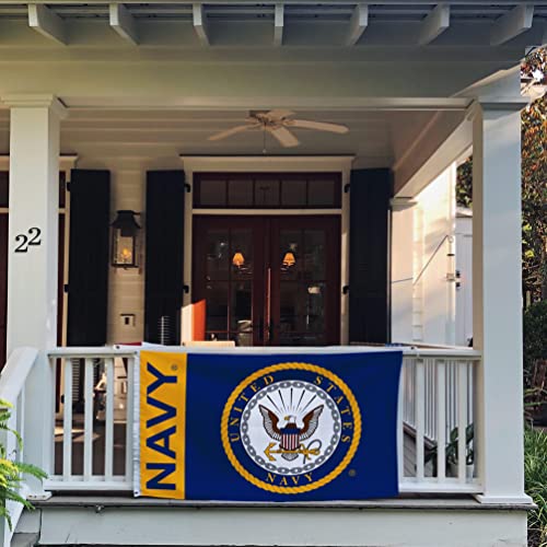 Desert Cactus United States Navy Flag US 100% Polyester Indoor Outdoor 3x5 feet Flags (Flag 3)