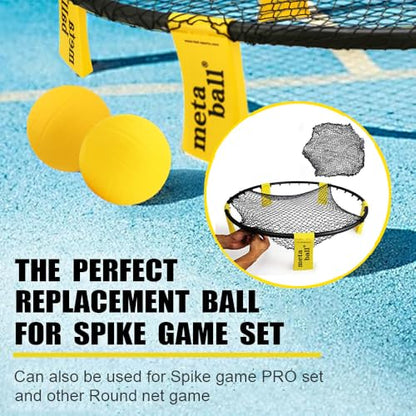 Spike Game Set Replacement for Broken Net,Compatible with Spike Standard Game Set and Other Round Net Game,Wider Dimensions Make Installation Easier(Diameter 40inch / 1m)