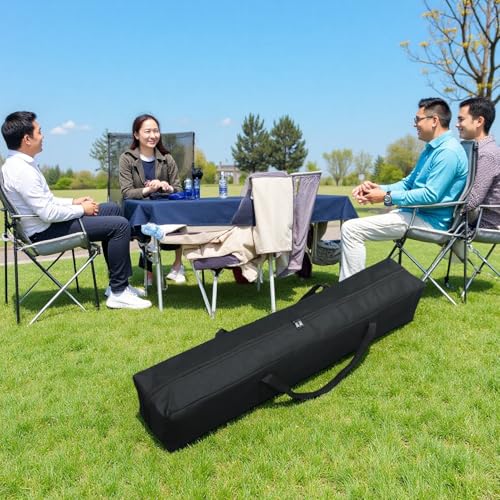 Heavy Duty Water-Resistant Duffle Organizer Bag - XL Storage for Hammock Cover, Grill Tools,Flash Light Stand, Canopy Tent & Folding Chairs with MOLLE Straps (33''(L) x5.9''(W) x5.9''(H)) - size: 33''(L)x5.9''(W)x5.9''(H)