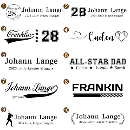 Personalized Mini Bat Custom Baseball Bats 18” Customized Wood Baseball Bat Engraved with Name Text Number for Tee Ball Training Games Little League Softball Team Coach Gift