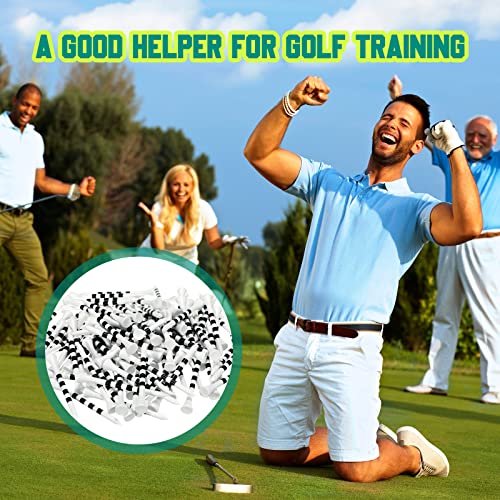 Mudder Golf Tees Bulk Wooden Bamboo Golf Tees Multicolor Wood for Men Balls Accessories