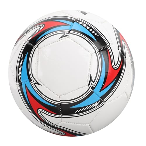 RiToEasysports Size 5 Soccer Ball, Professional PVC Rubber Wear Proof Training Ball, Indoor Outdoor Sports Ball for Adults Teenagers Practice Matches Gifts