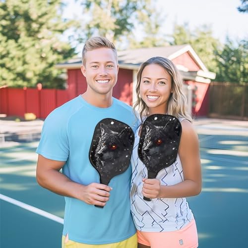 Pickleball Paddle Racket,Pickleball Paddles for Men Women Providing Strong Power & Spin Pickleball Training Paddle
