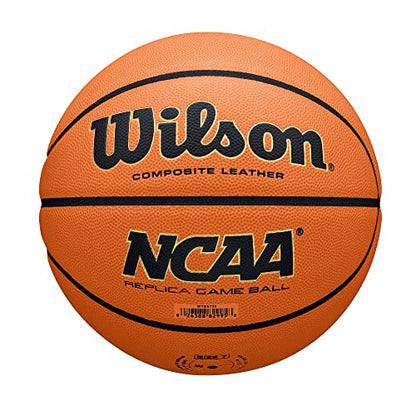 WILSON NCAA Replica Basketball - Size 6-28.5" - size: Size 7 - 29.5"