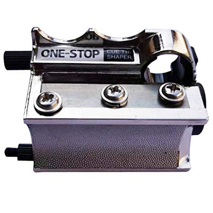 Upgrade One-Stop Billiard Pool Cue Tip Shaper All in 1 Tip Repair Tool