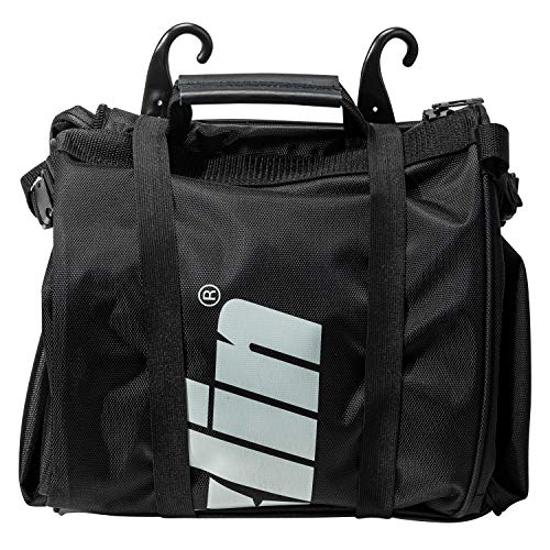 Franklin Sports Traveler Roller - Baseball and Softball - Equipment Bag - Compartment- Black - 1680D Polyester - Water Resistant- Black