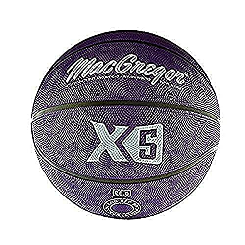 MacGregor Multicolor Basketball - color: Purple, size: Intermediate Size (28.5")