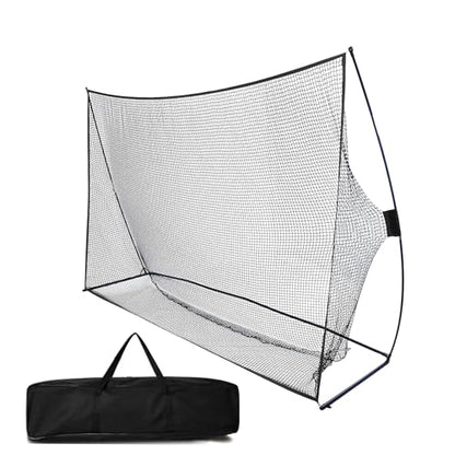 Garvee Golf Net, 10x7x3ft Heavy Duty Golf Practice Nets with Carry Bag for Backyard Chipping Indoor Outdoor Training