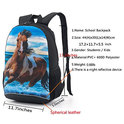 CAIWEI American Football Backpack School Bag (Burning Rugby 1) - color: Burning Rugby 1, size: 17.2*11.7*5.5 Inch