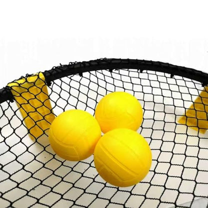 Spike Replacement Balls, 3-Pack 3.5-Inch Balls for All Roundnet Game Set, for Lawn Beach Volleyball, Water Pool Ball, Outdoor Yard Play Party