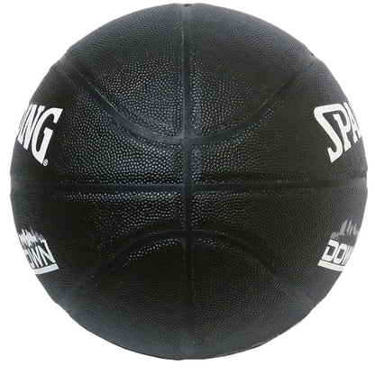 Spalding Basketball Basics No. 6 Synthetic Leather - style: downtown black