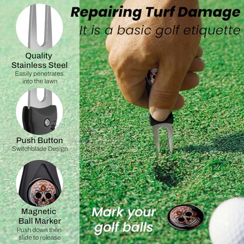 Golf Club Cleaner, Non-Leaking Stretchable Golf Club Brush with Microfiber Golf Towel (23.6 * 15.7 in), Strong Bristles Golf Brush Can Hold 5oz Water, Essentials Golf Accessories for Men - style: 9-in-1 Golf Accessories