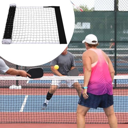 Pickleball Net Practice Detachable Portable Pickleball Net Replacement Oxford Polyester Material Sturdy and Lightweight Suitable for