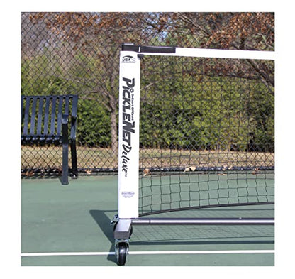 Oncourt Offcourt PickleNet Deluxe TAPND 22'x 34" Oval Tubing Locking Wheels Pickleball Net System