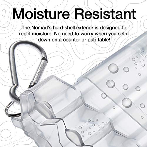Casemaster by GLD Products Nomad Adjustable Dart Case - color: Clear