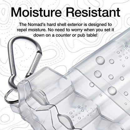 Casemaster by GLD Products Nomad Adjustable Dart Case - color: Clear