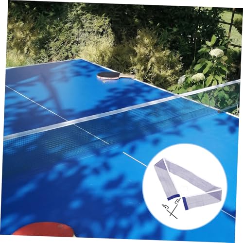 Happyyami Portable Table Tennis Net with Clamp and Retractable Pong Training Net for Practice and Competition Suitable for Adults and Boy Girl