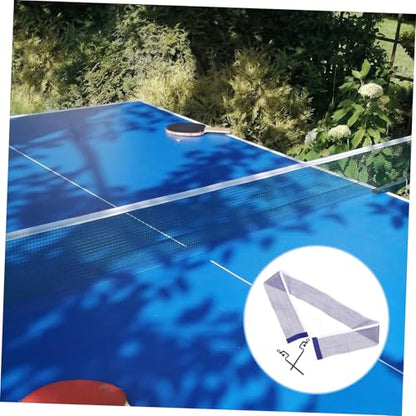 Happyyami Portable Table Tennis Net with Clamp and Retractable Pong Training Net for Practice and Competition Suitable for Adults and Boy Girl