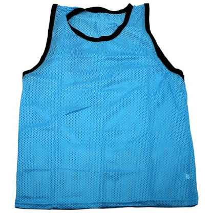 BlueDot Trading Adult & Youth Scrimmage Training Vests for Soccer, Basketball & More – Available in 1, 6, 12, 24 Packs - color: Light Blue, style: Youth 1 Pack