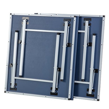 STIGA Space Saver - Compact Ping Pong Table - Separate Table Halves - Regulation Height - No Assembly Required - color: Blue