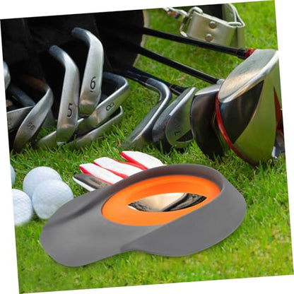 HANABASS 2pcs Golf Putting Practice Cup Portable Indoor Training Golf Hole for Home and Office Realistic Design for Enhanced Putting Skills and Convenience