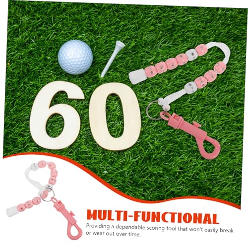 VICASKY Golf Score Counter Bracelet Bead Stroke Keeper for Women Weather-Resistant