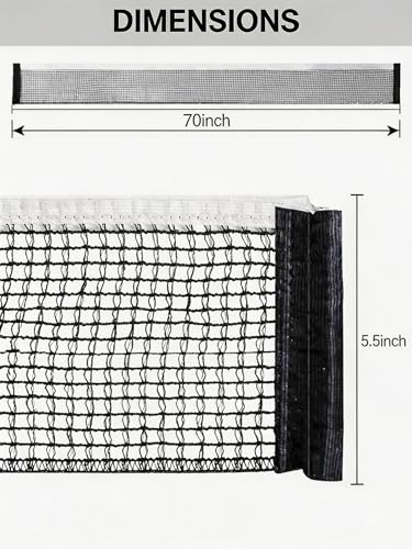 Ping Pong Net Compatible with Stiga, Durable Stable Table Tennis Net Compatible with Stiga, Stable for Intense Table Tennis Matches with Chian Tension,Navy,2PCS